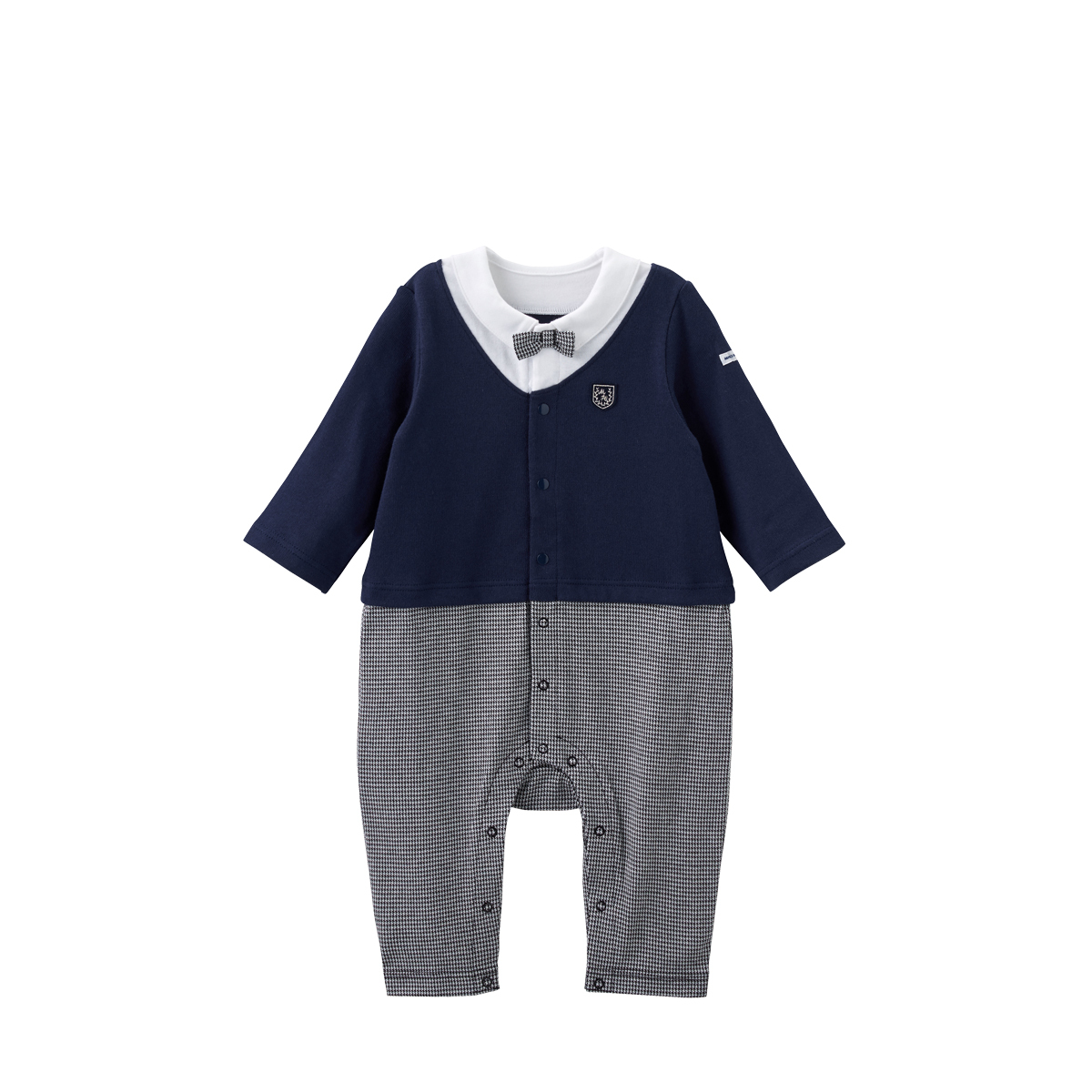 紳士假兩件連體服