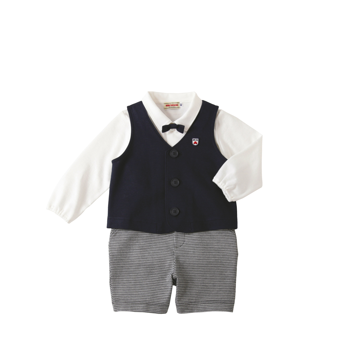 假兩件伸士背帶褲