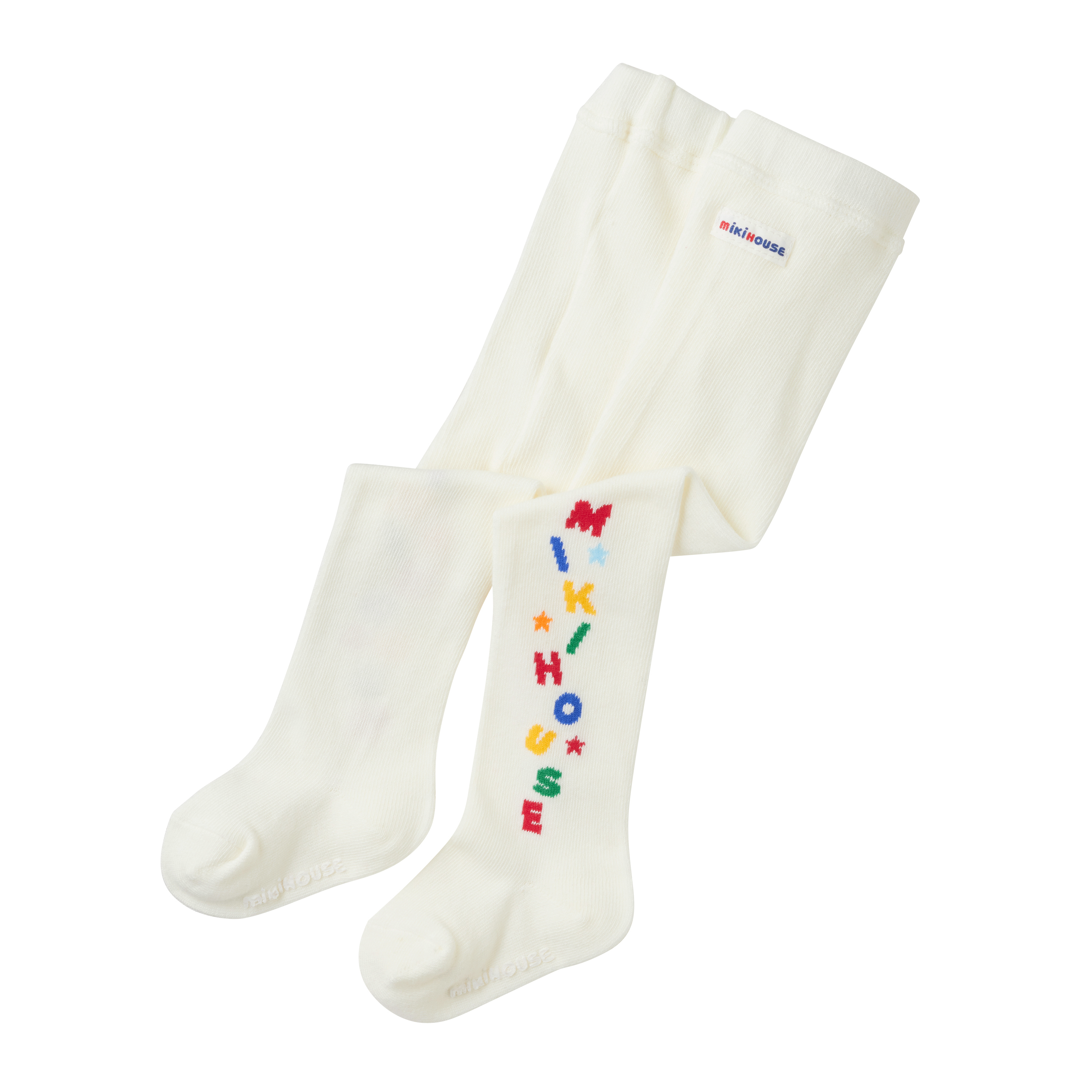 Miki House 彩色logo褲襪