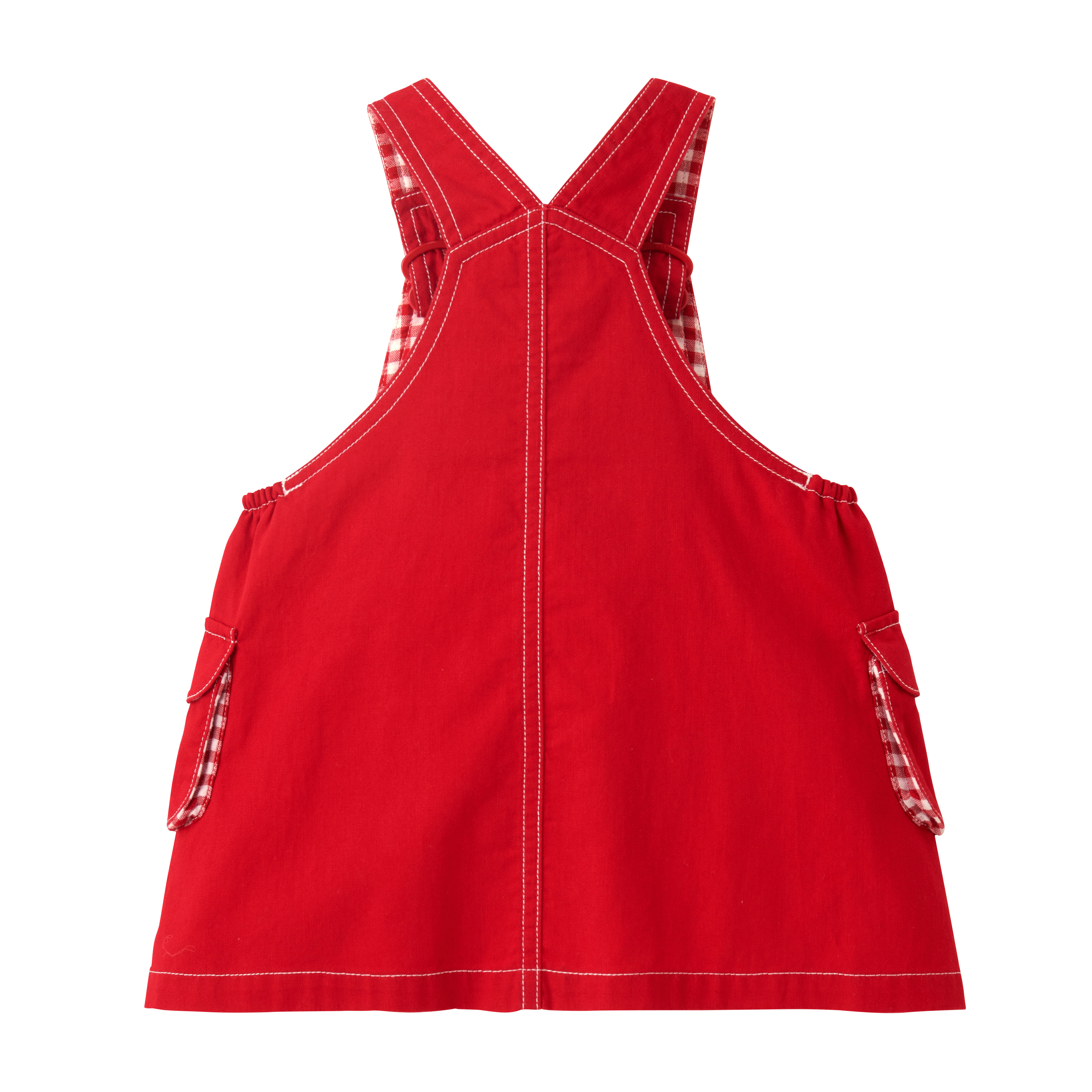 小兔刺繡吊帶裙子