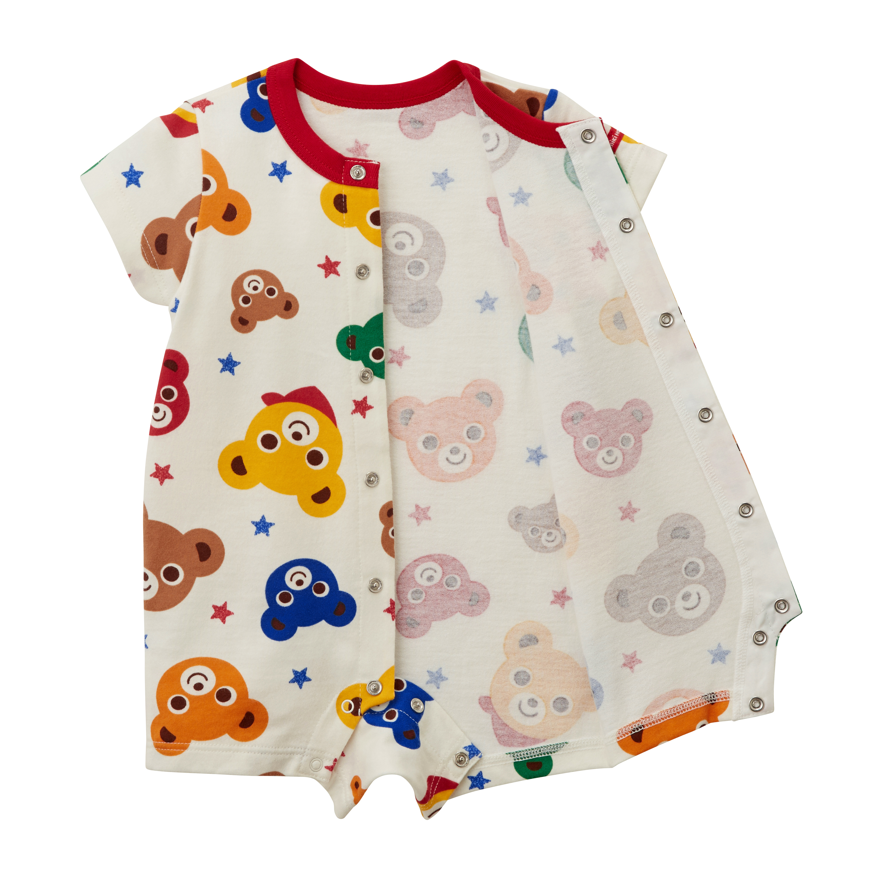 彩色熊熊連體服