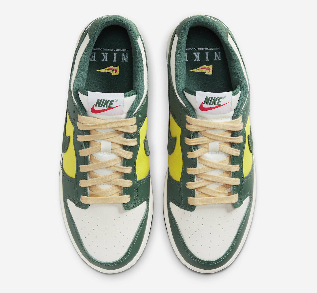 Nike Dunk Low SE “ Noble Green ” 復古黃綠女鞋FD0350-133 [台