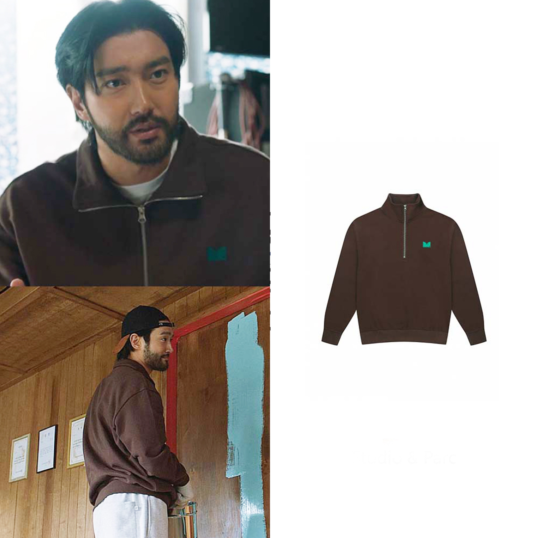STUDIO & PARC Bercy Neck Zipper Sweatshirt 3 [男女適用]