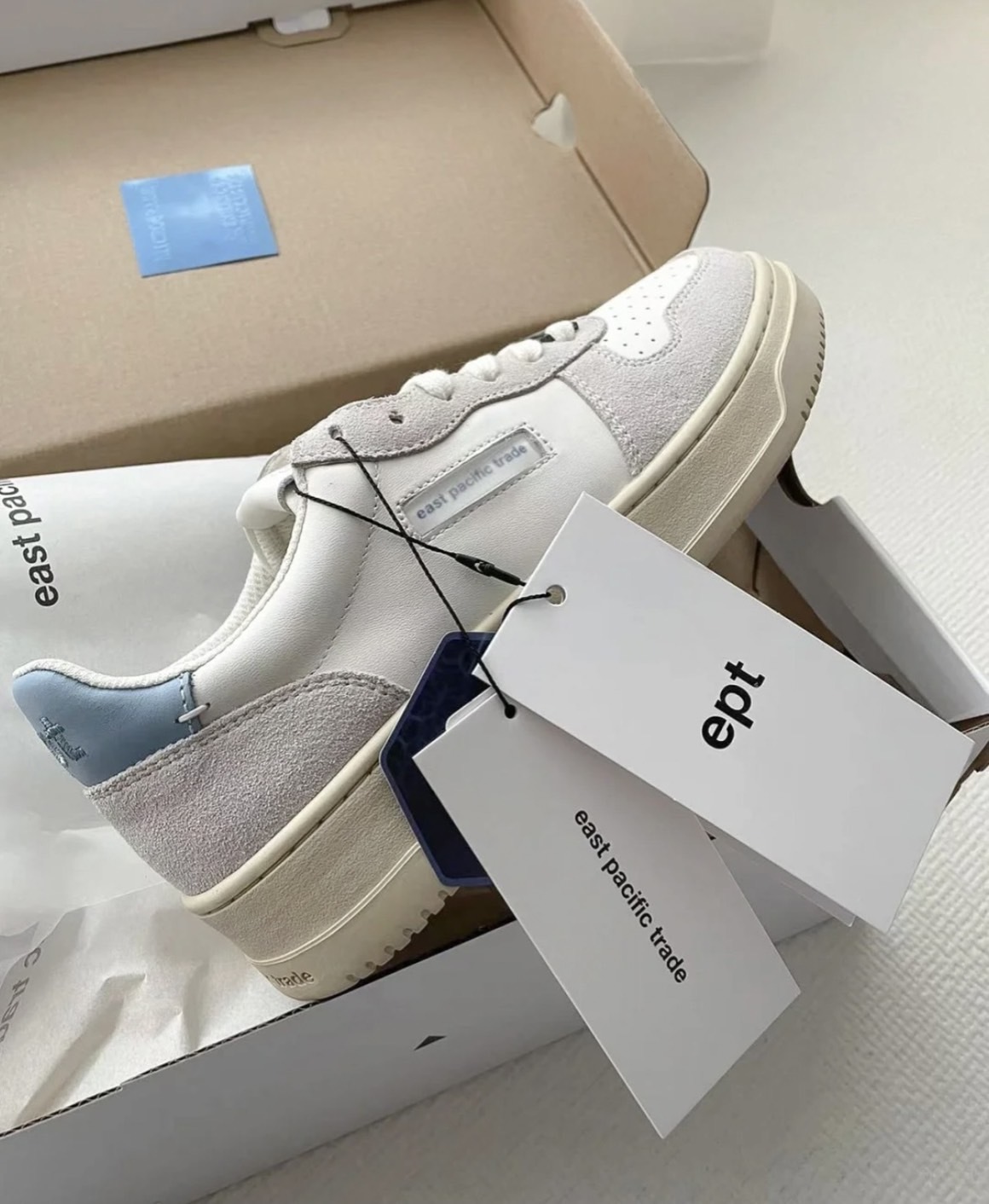 ◆ept◆ COURT GREYDUST 5002090814 Court High (Grey/Off White) – EPT