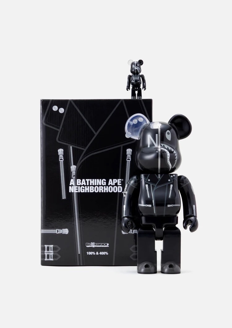 無地・新色登場！ APE × NEIGHBORHOOD BE@RBRICK 100％ & 400％ - その他