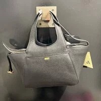 [S] DKNY KZD13883 THE MINI EFFORTLESS TOTE,BLACK, 782212695792 (SD307)