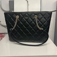 [S] DKNY R94ABG68 LARA MD TOTE,BLACK/GOLD, 795731879918 (SD310)