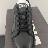 [S] DKNY STREET SIDE SNEAKER,BLACK, MMDKS103-BLK/BLACK [FINAL SALE] (SD327)