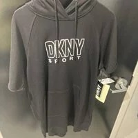 [S] DKNY OUTLINE LOGO SNEAKER DRESS,BLACK , DP2D4732-BLK (SD331)