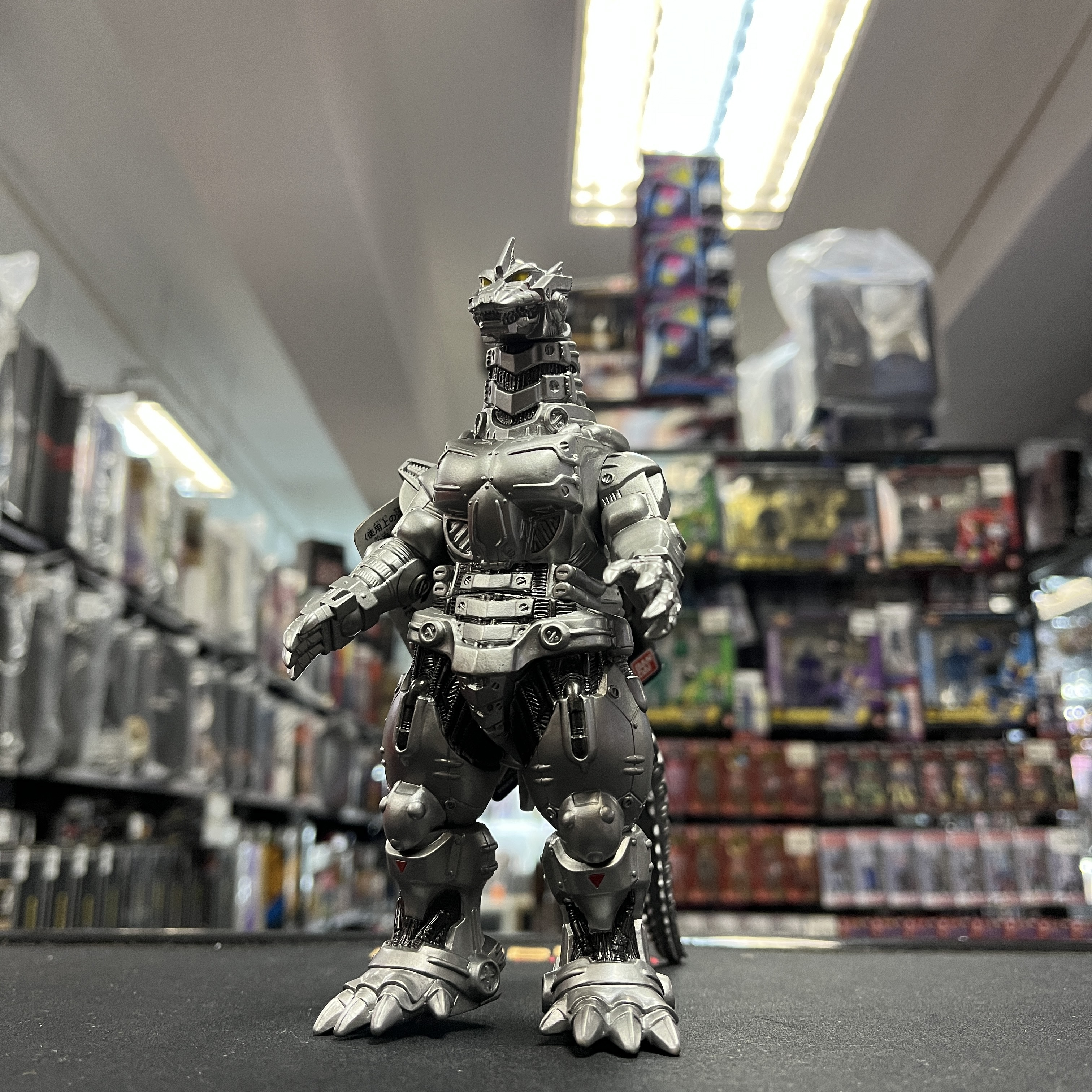 怪獸系列-哥斯拉 GODZILLA 軟膠 電影巨獸 三式機龍2004