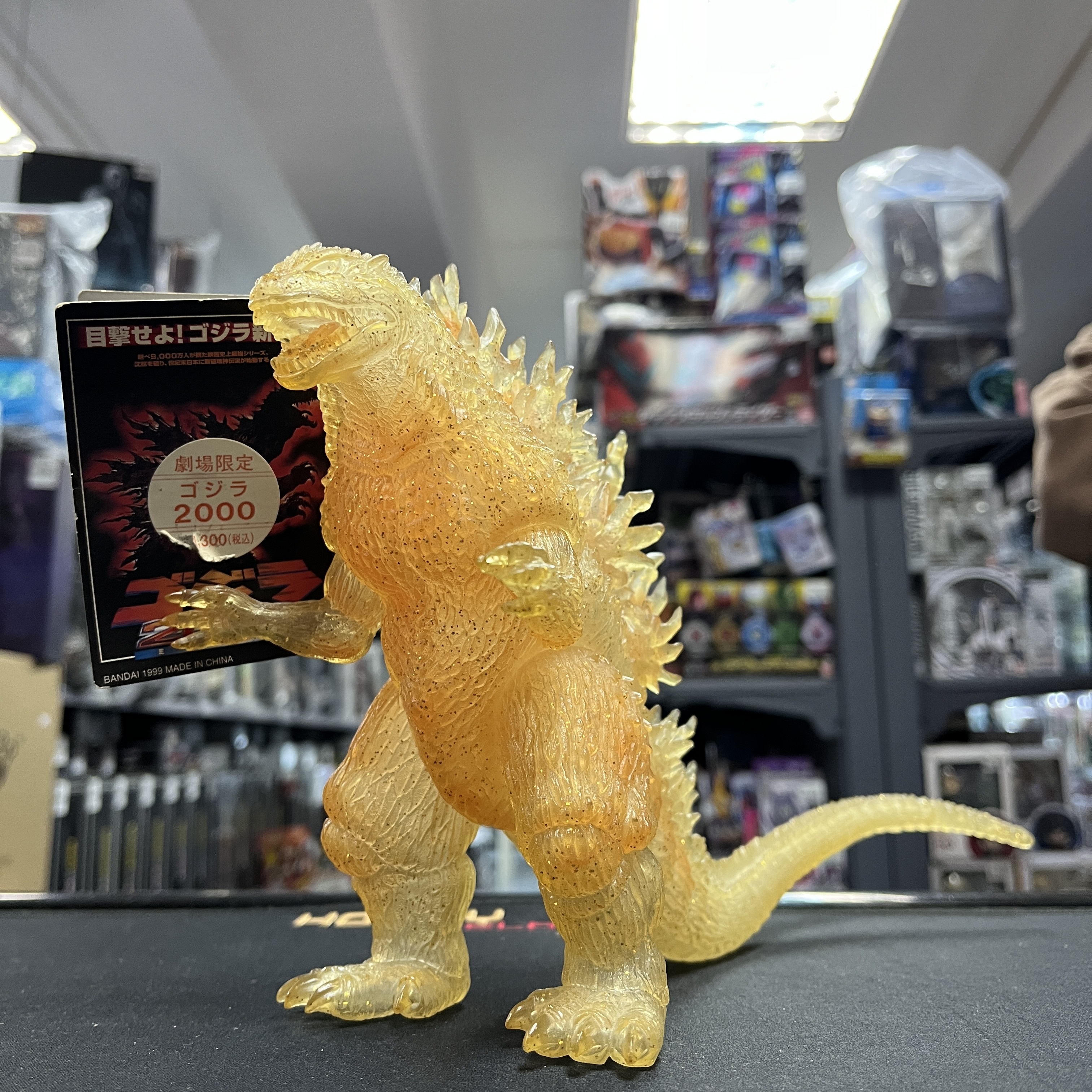 怪獸系列-哥斯拉 GODZILLA 軟膠 哥斯拉2000 劇場限定版