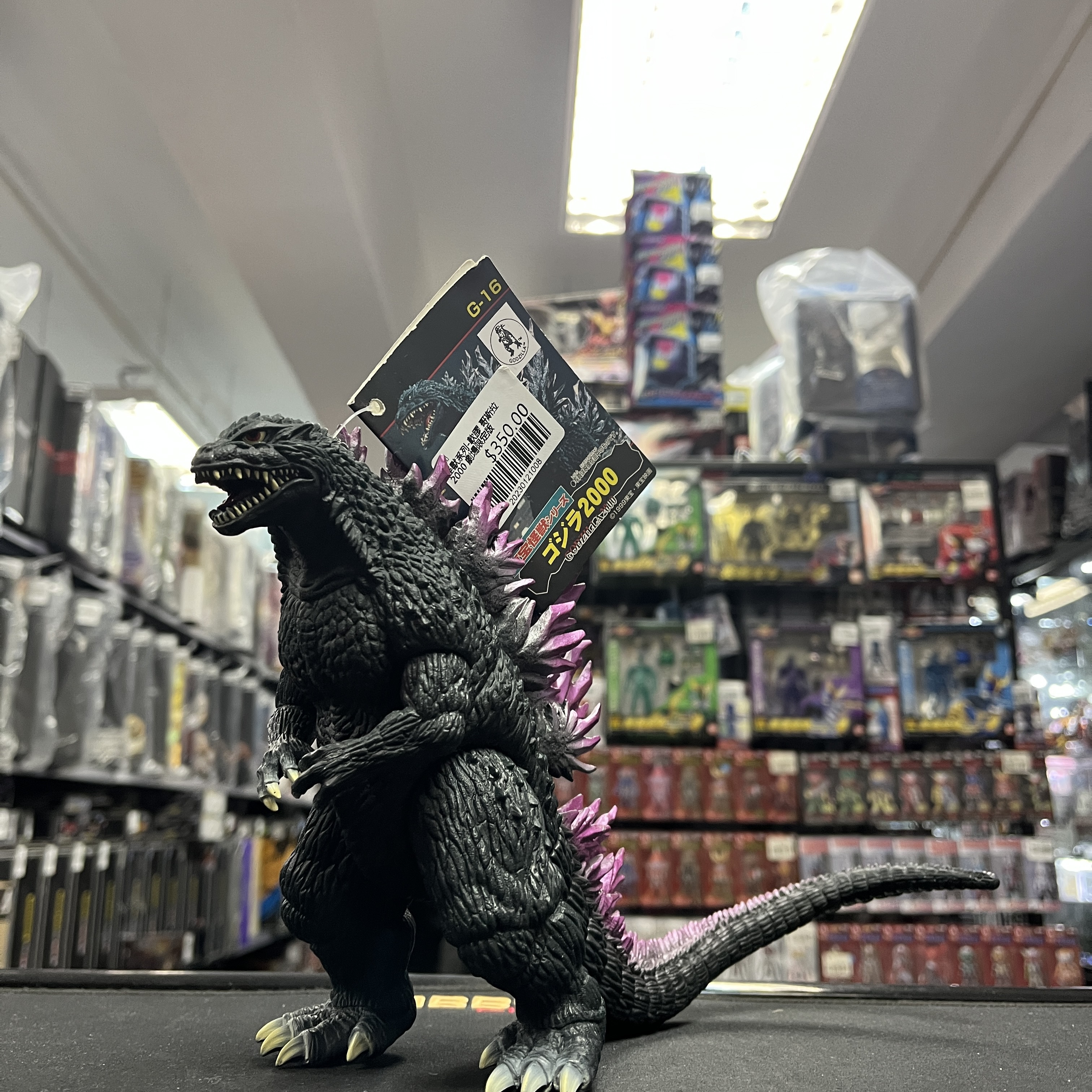 怪獸系列-哥斯拉 GODZILLA 軟膠 哥斯拉2000 劇場限定版