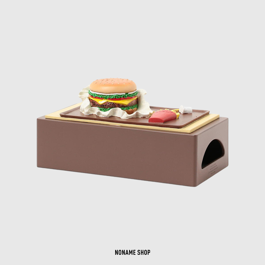 BEAMS 漢堡 薯條 速食 衛生紙盒