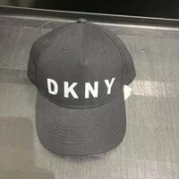 [S] DKNY V3702536 CLASSIC LOGO HAT,BLACK, 802892903915 (SD338)