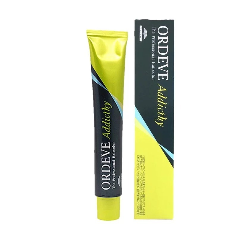 MILBON 日本 ORDEVE ADDICTHY 染膏 80g套裝（含雙氧奶）