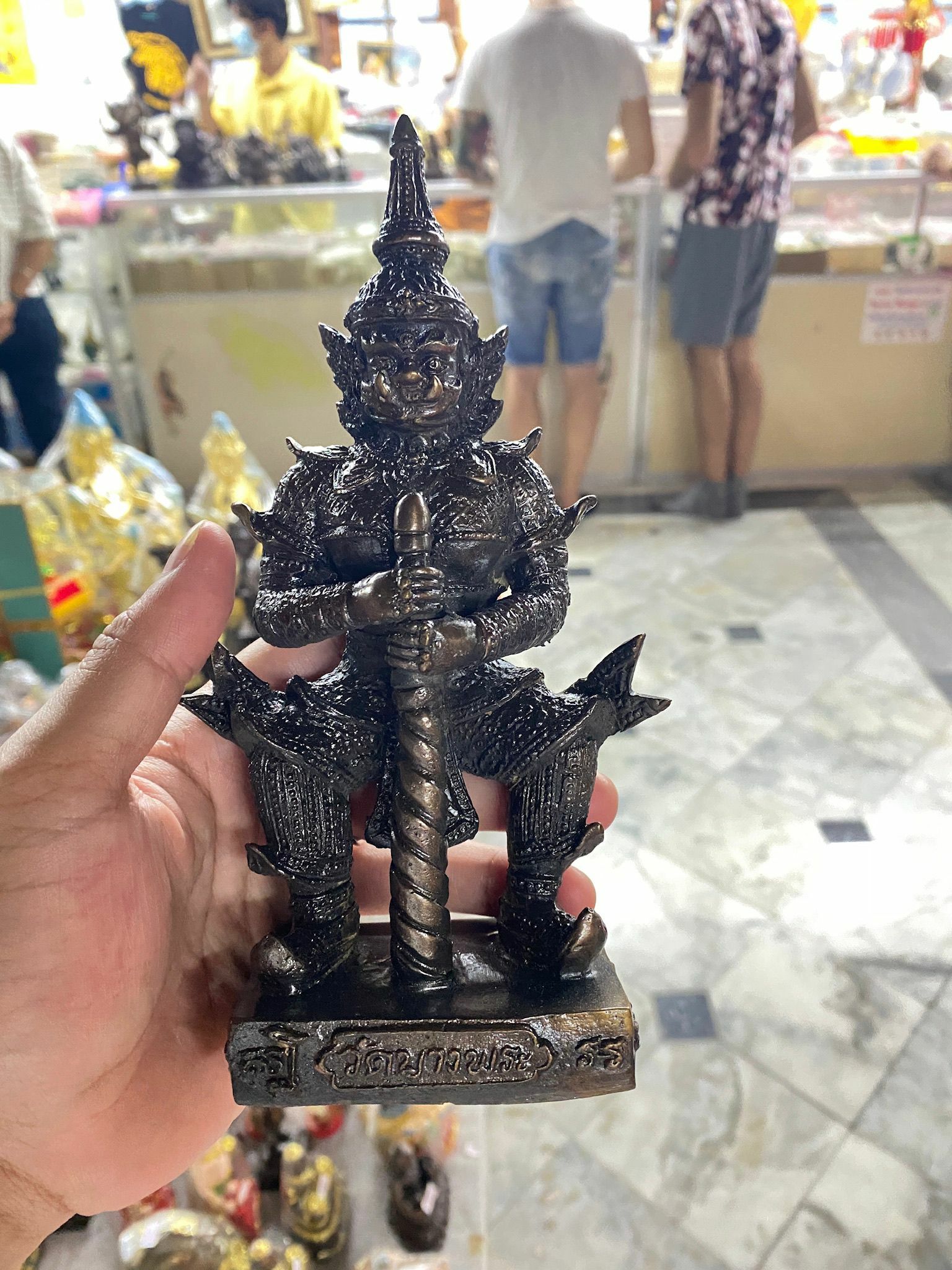 龍婆本廟供請 開光加持 Thao Vetsuwan鬼王佛像