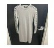 [S] DKNY KNITTED DRESS LONG SLEEVE,GREY HEATHER, DD1HN711-HGR (SD370)