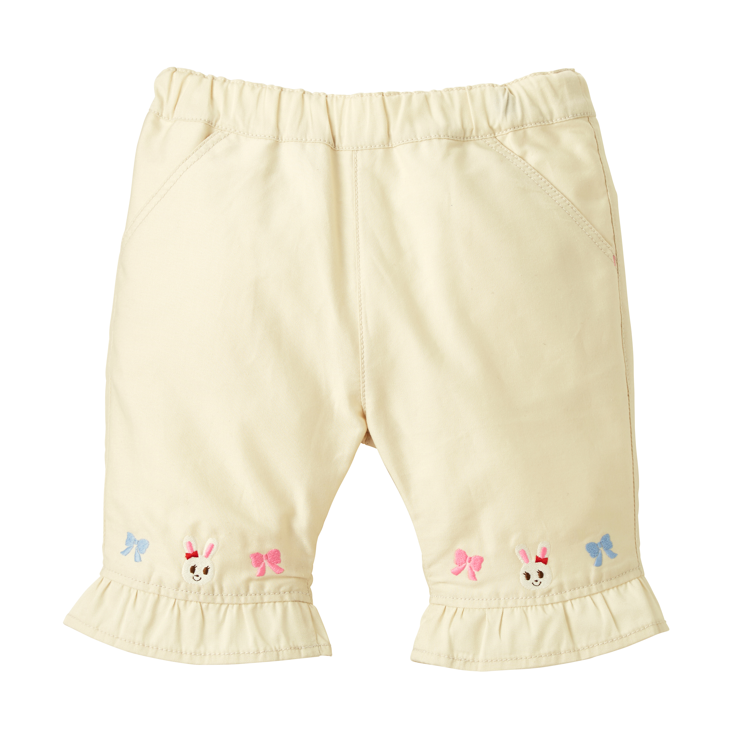 小兔刺繡短褲