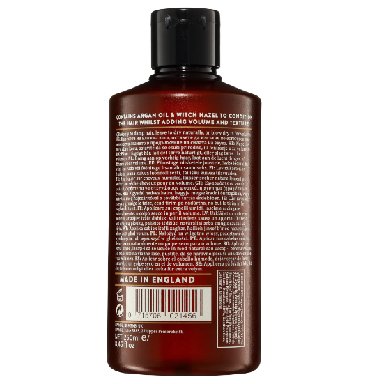 英國 DAPPER DAN  |  摩洛哥堅果油打底順髮液 250ml