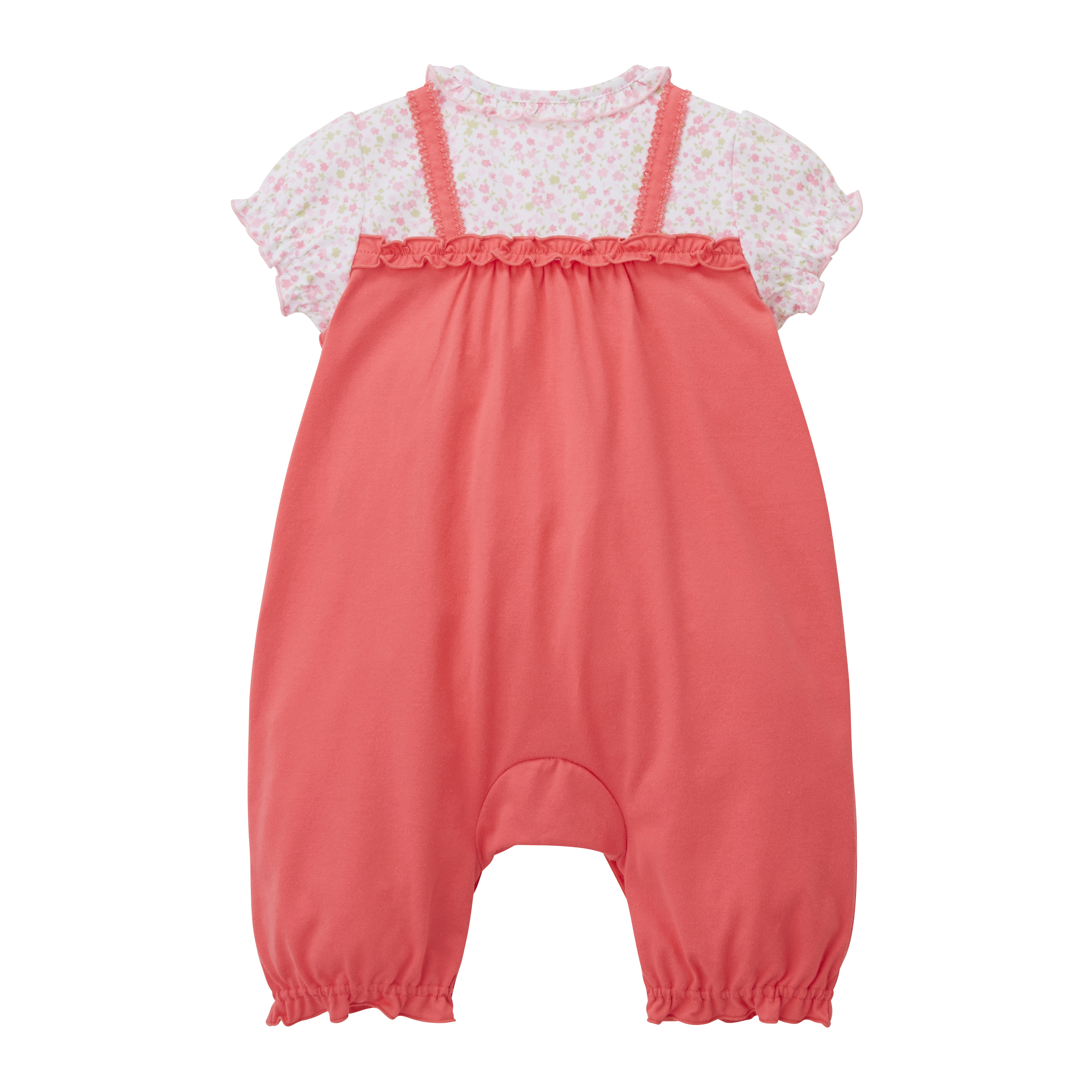 小兔子假兩件連體服