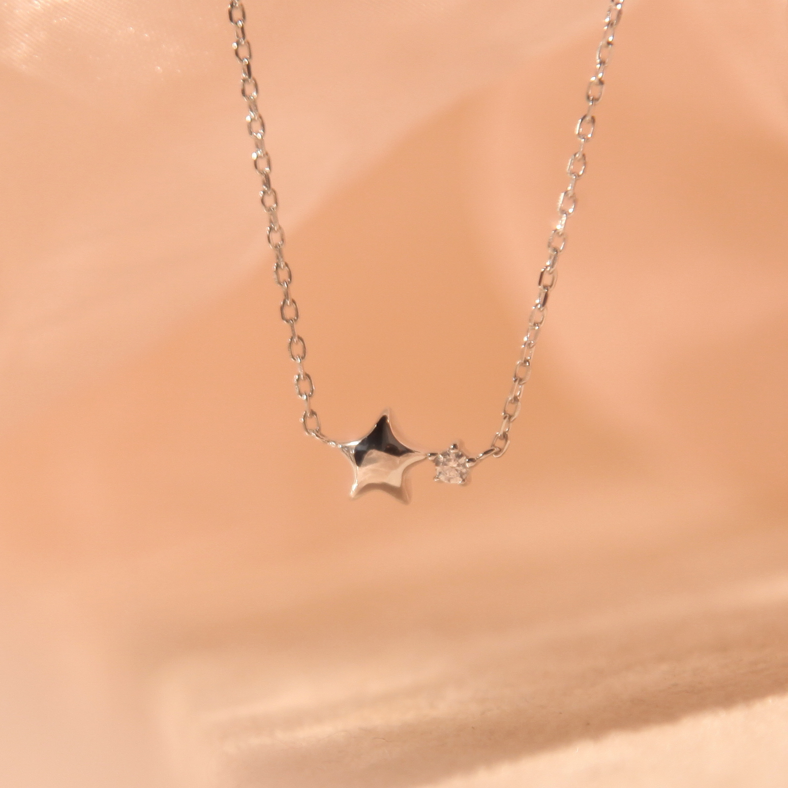 摺星星純銀項鍊| Isha Jewelry
