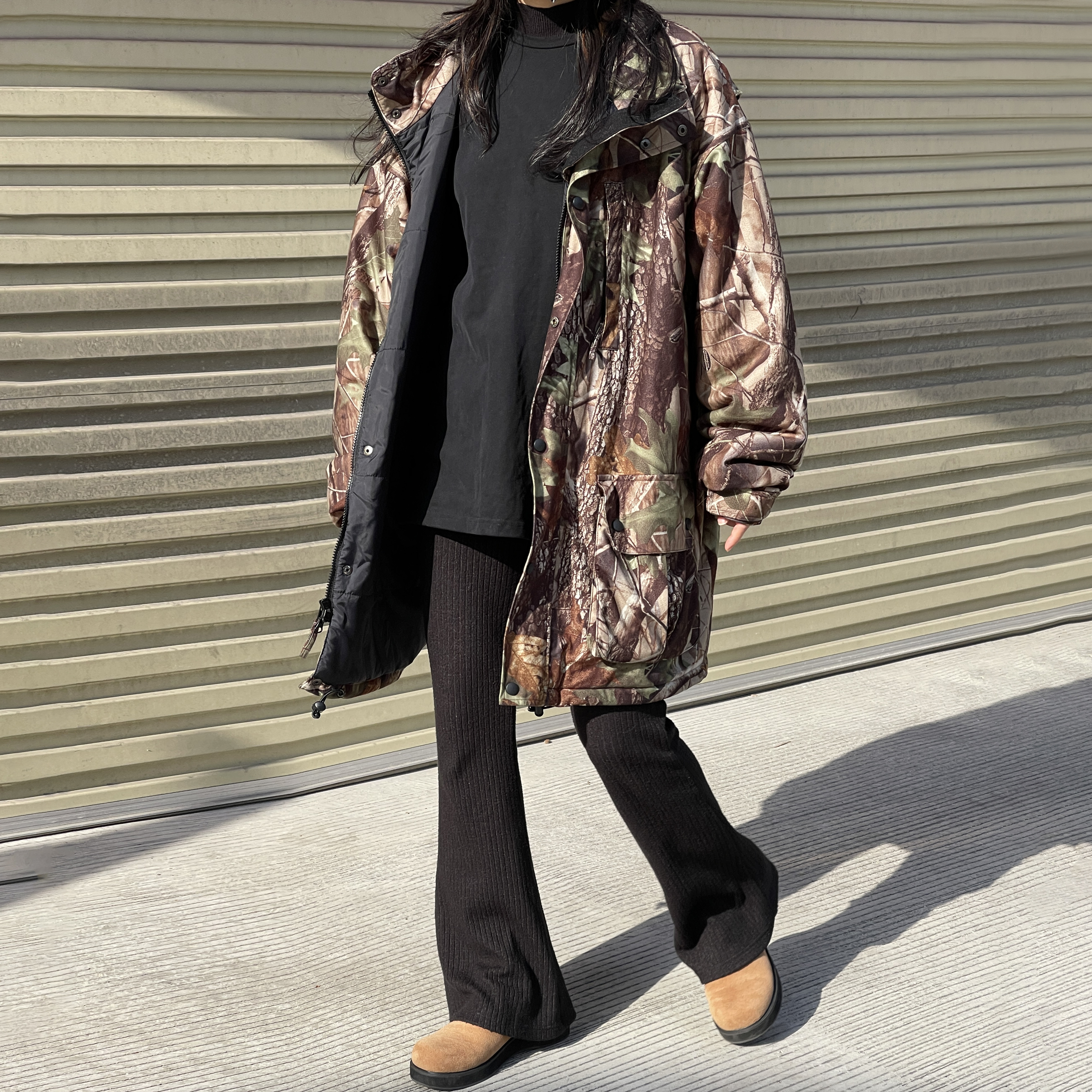 VINTAGE CAMO HUNTING JACKET