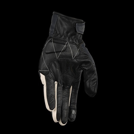 ASTONE LA55 深藍 皮手套 復古