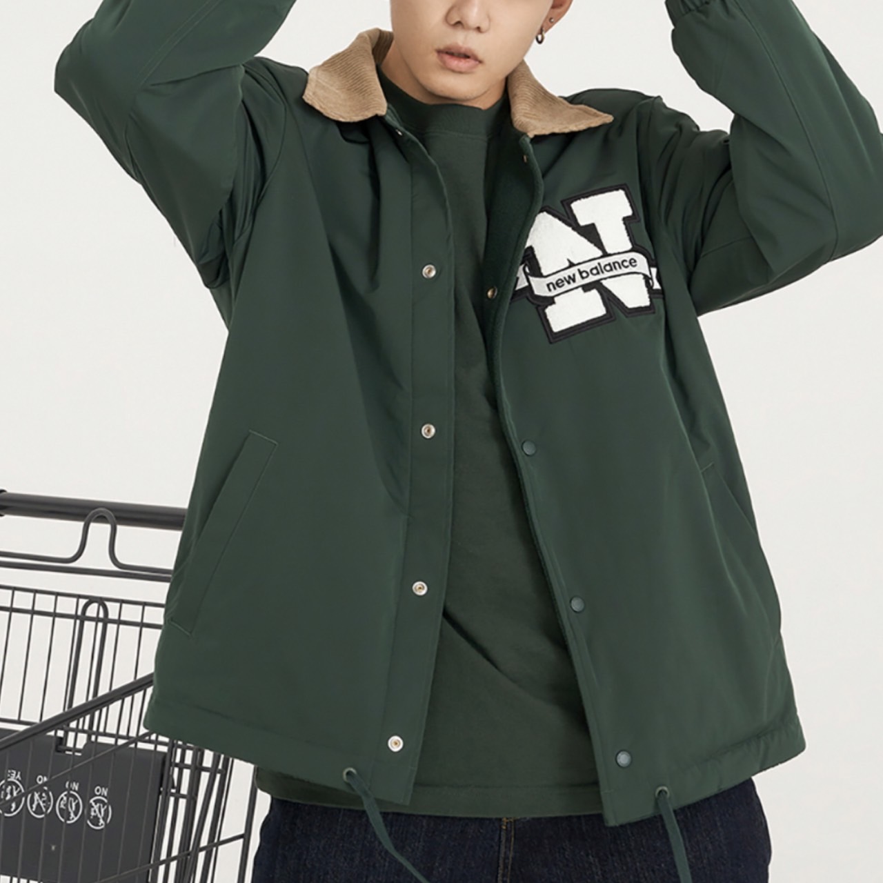 New Balance Coach Jacket 雙面穿教練外套搖粒絨兩色