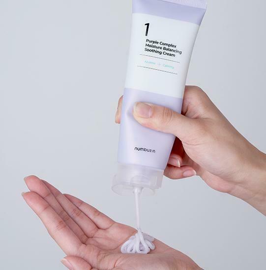 Numbuzin No.1 Purple Complex Moisture Balancing Soothing Cream 100ml