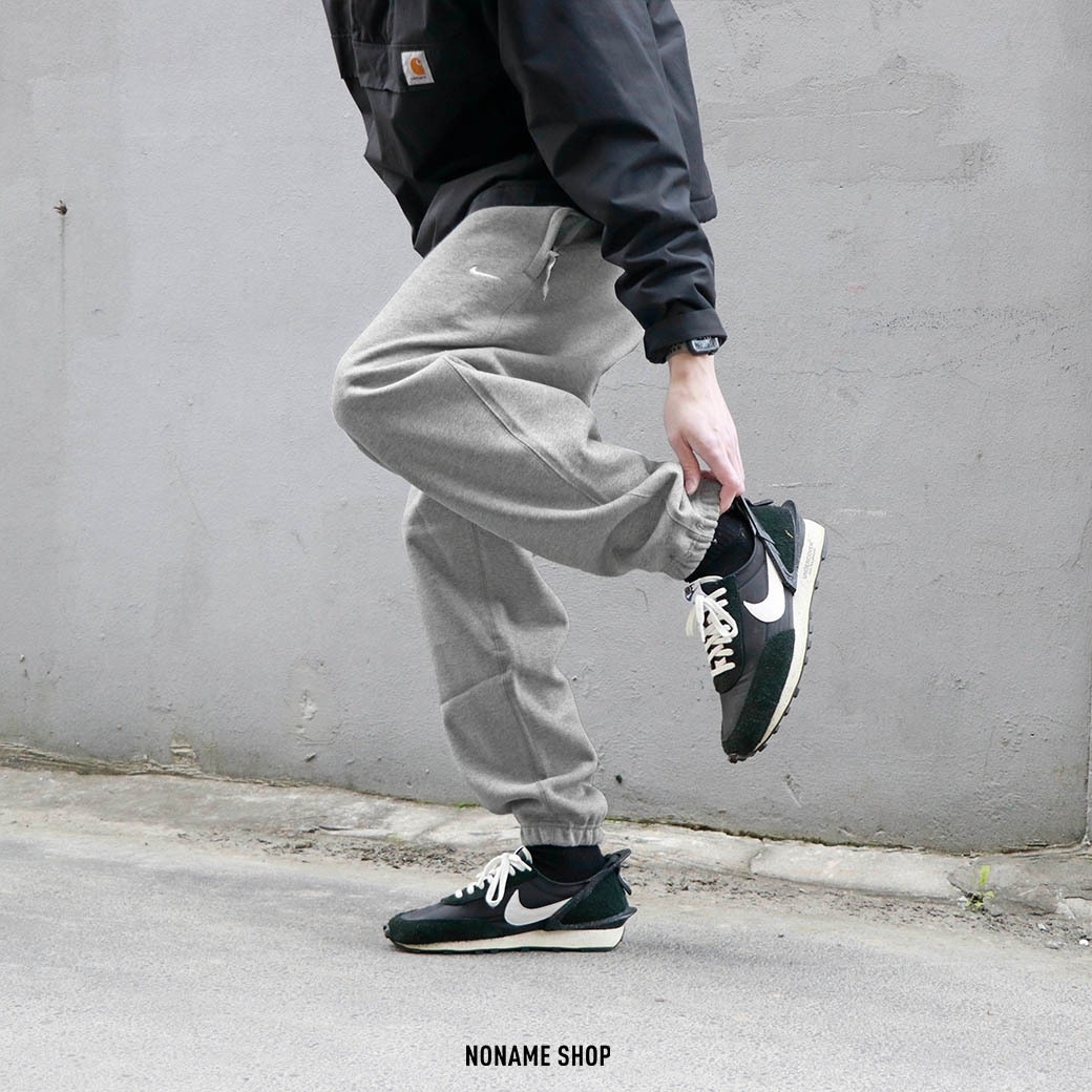 NIKE LAB SWOOSH PANTS 厚磅 內刷毛 寬鬆 棉褲 三色 (男款)