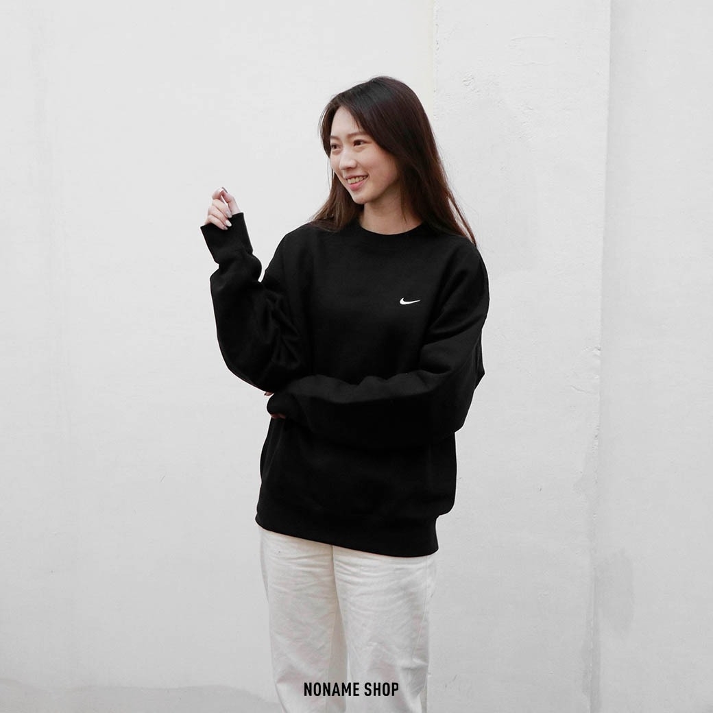 NIKE LAB 刺繡 經典 小勾 內刷毛 大學T 四色 (男款)