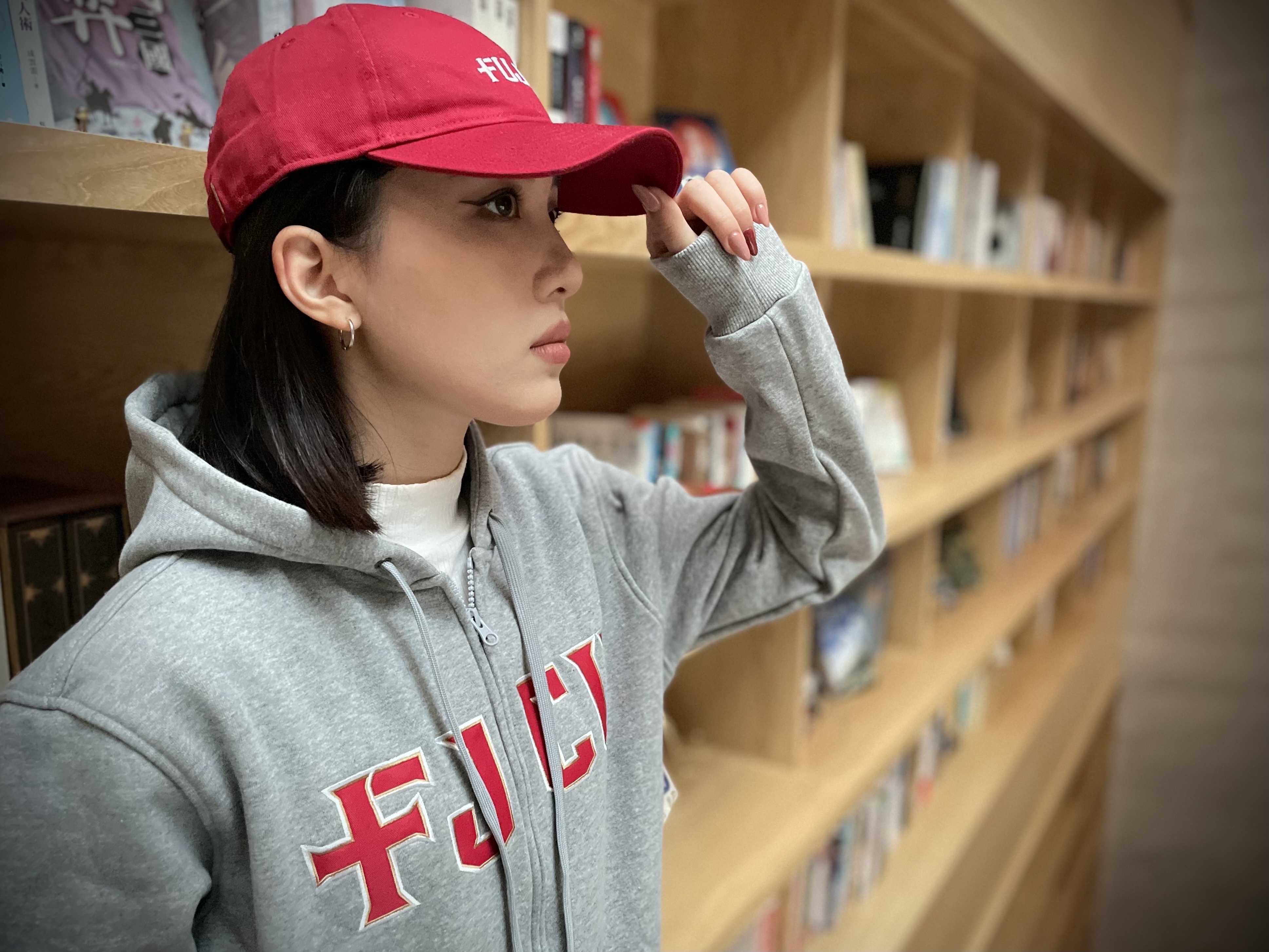 輔大外套 / 全繡工 / 內刷毛 (灰色)
