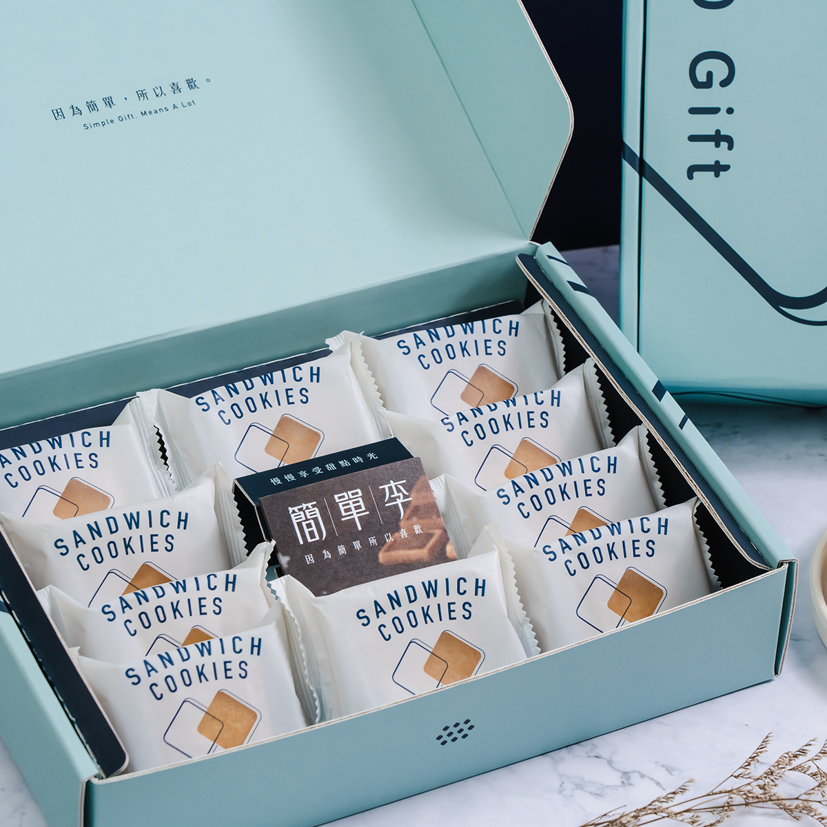 【微醺戀人】提拉米蘇白巧克力奶油夾心餅 10入/盒