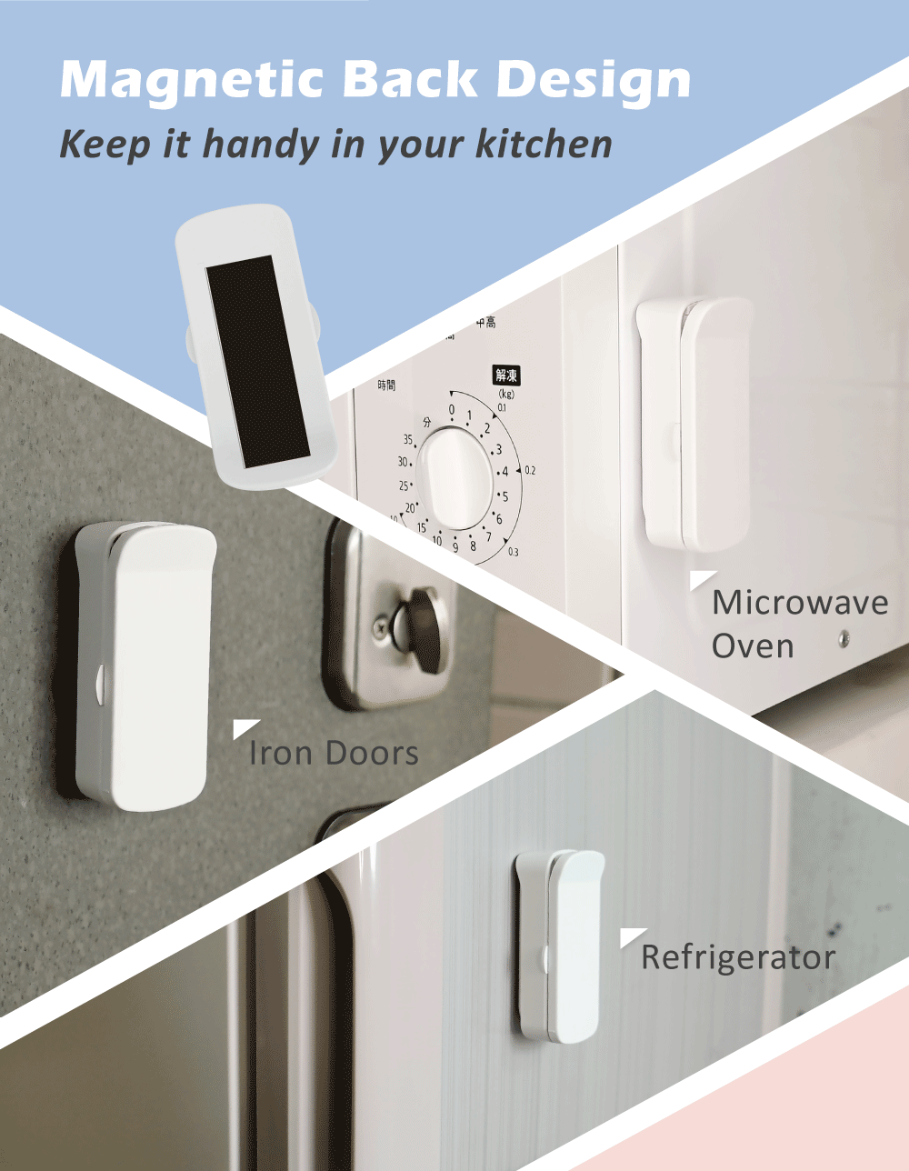 magnetic back design