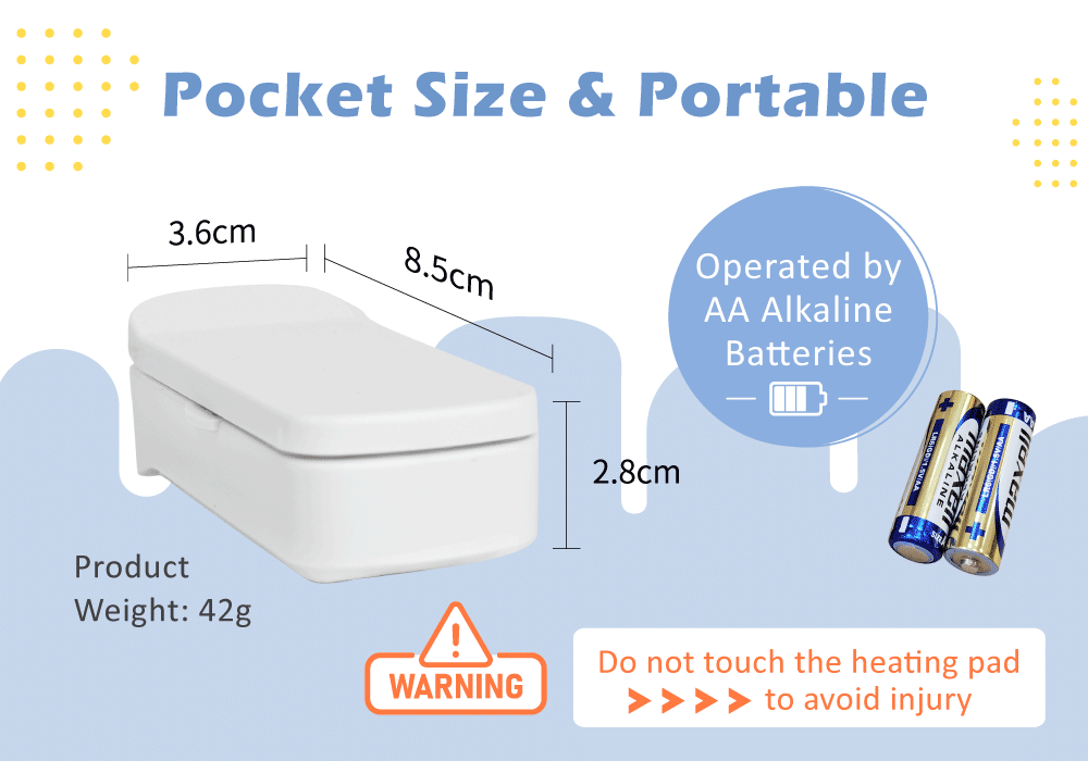 Battery Operated Foldable Picco Mini Sealer size and weight