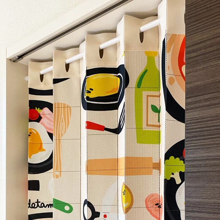 22143-GU Sanrio 蛋黃哥多用途風琴簾 薄餅 #CM22A-93574