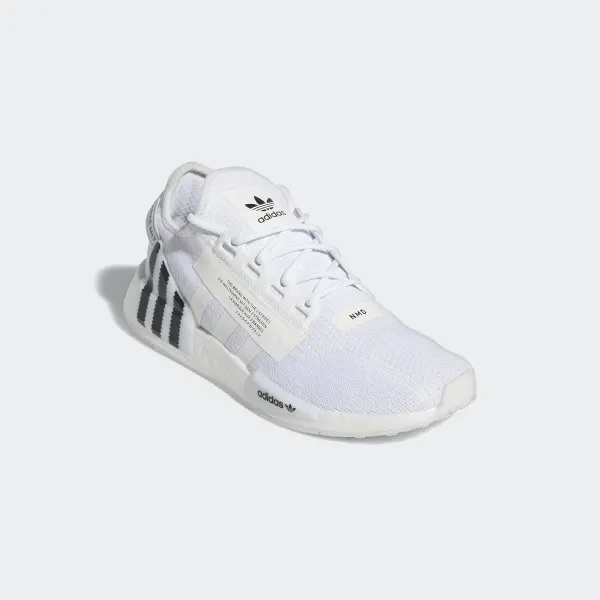 Adidas nmd cheap r1 white/white/black