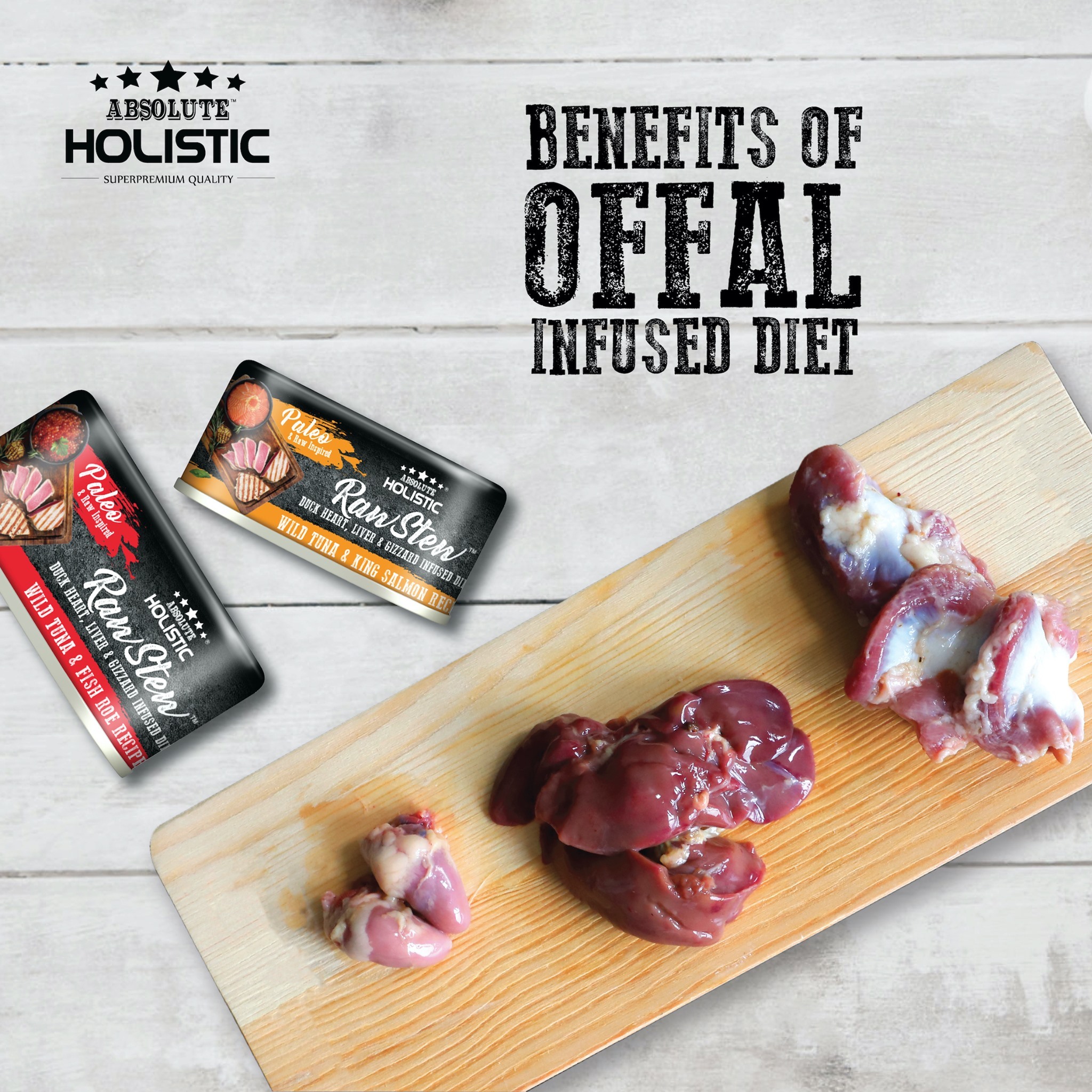 Absolute Holistic RawStew 頂級純天然無穀物鮮肉主食罐