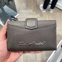 [S] KARL LAGERFELD 21WW3218 K/PEBBLE MEDIUM WALLET,BRACKEN, 8720092979566 (SKL460)