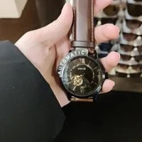 [S] FOSSIL BQ2651 FENMORE AUTOMATIC LEATHER WATCH,BROWN, 796483555778 (SFF15)