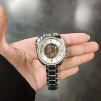 [S] FOSSIL BQ3727 VALE AUTOMATIC STAINLESS STEEL WATCH,SILVER, 796483548886 (SFF20)