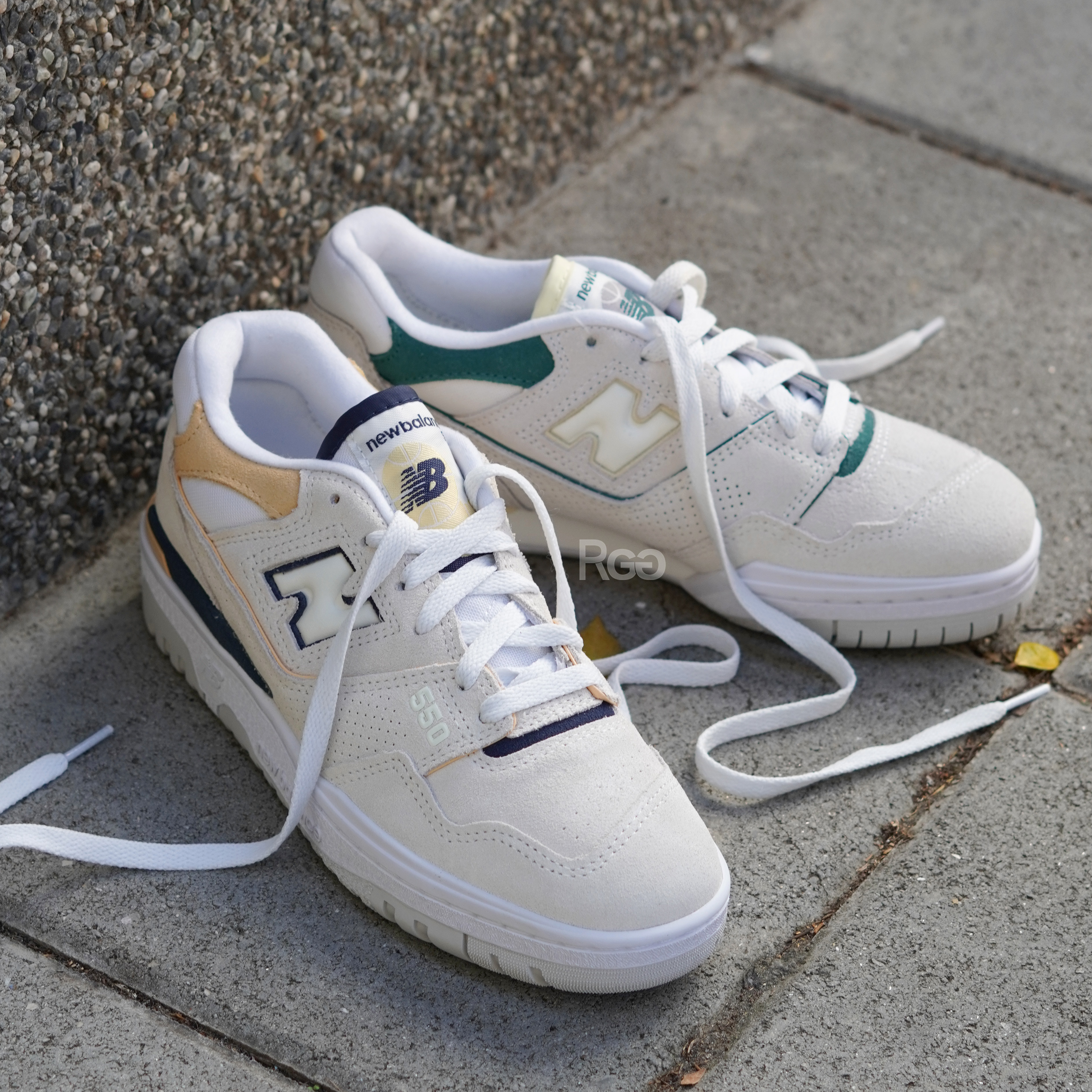 New Balance NB 550 復古 麂皮拼接 (BBW550AA) (BBW550AB)