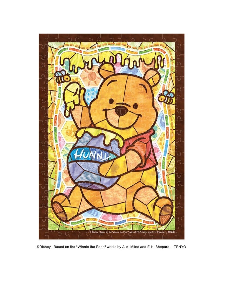 日本製 Winnie The Pooh 彩繪藝術拼圖266 塊