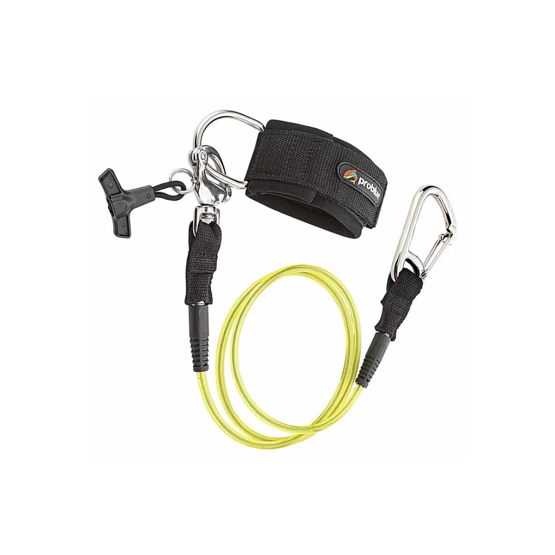 Problue-雙邊扣安全繩/下潛繩1m AC-31-5B @