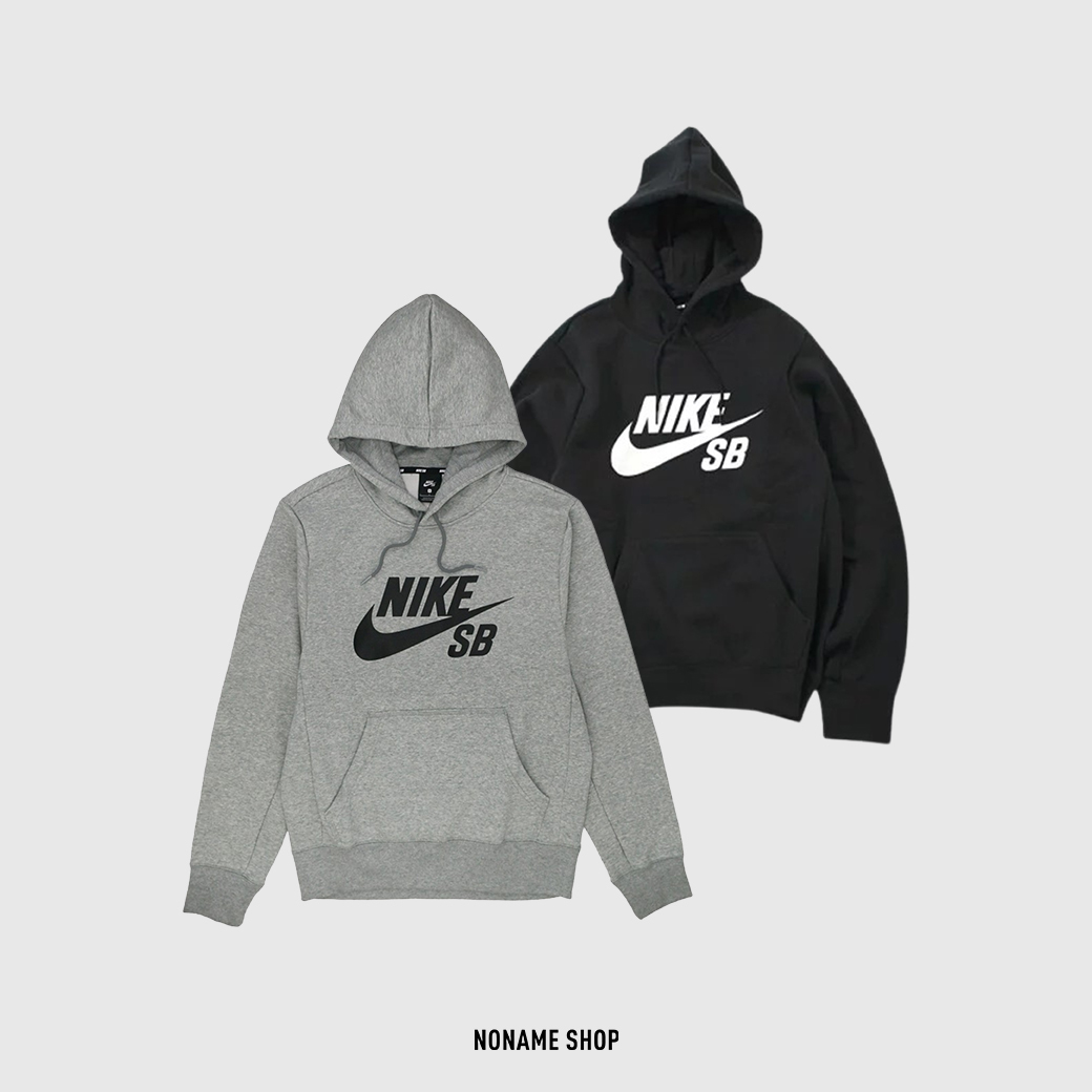 🎄聖誕限定優惠🎄 NIKE 經典 SB Icon Logo 基本款 刷毛 連帽 帽Tee 兩色 (男款)