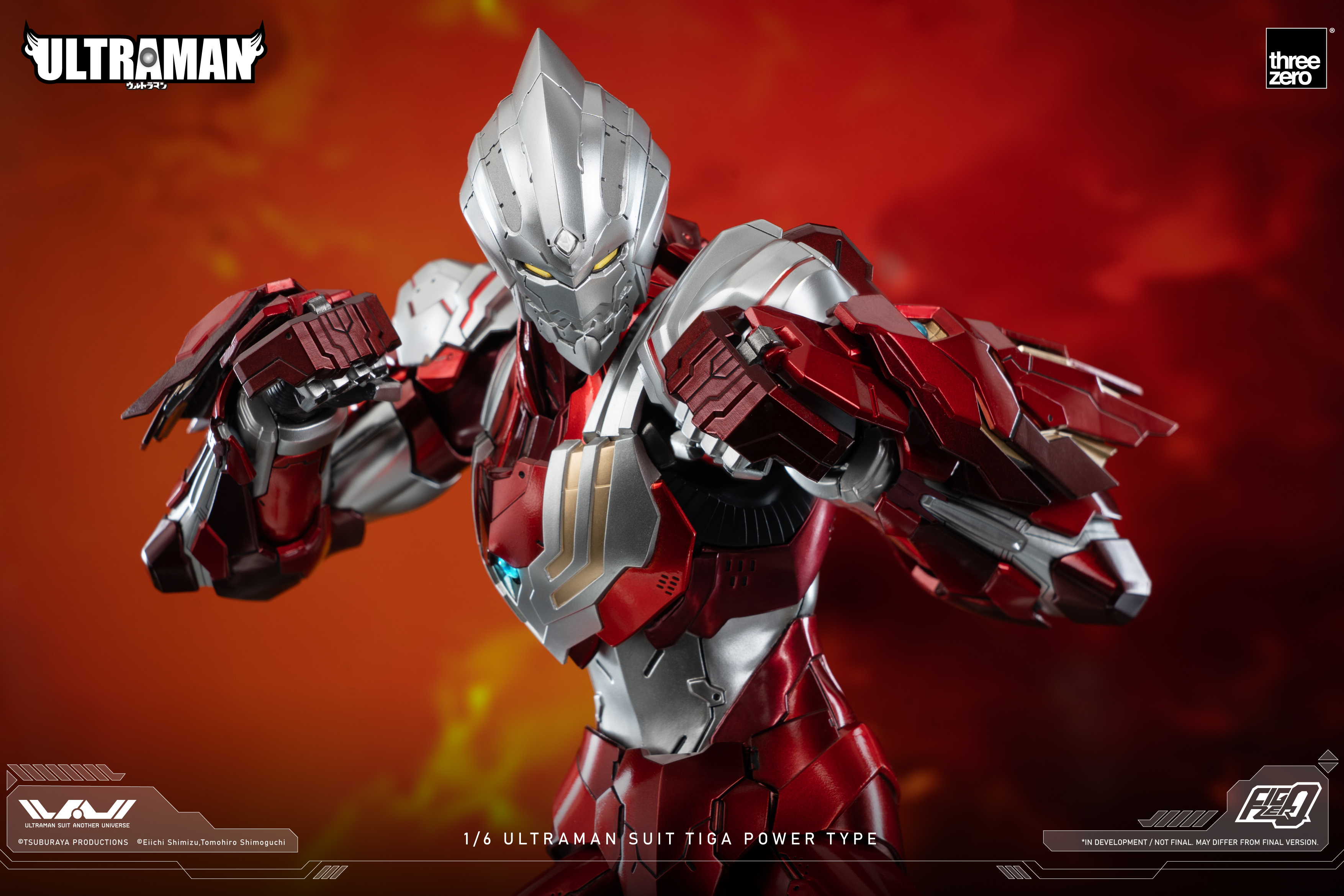 ティガスーツ ULTRAMANフィグゼロ 1/6 ULTRAMAN SUIT TIGA – threezero store