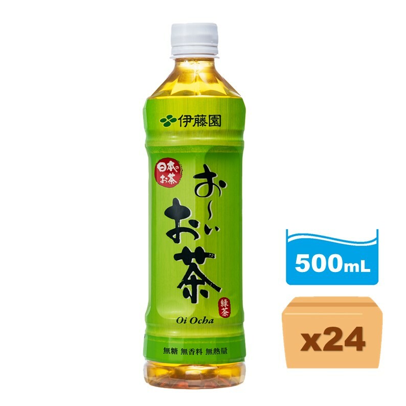 伊藤園綠茶 500ml x 24支