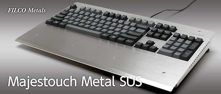 FILCO 斐爾可】有線版英文版Majestouch 2S Metal SUS 104KEY 不鏽鋼鍵盤