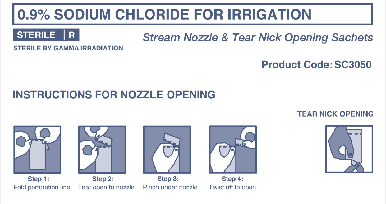 特大裝30毫升生理鹽水 （澳洲生產）