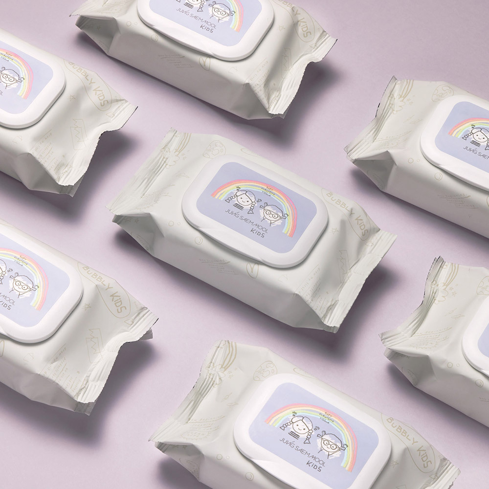 JUNGSAEMMOOL Kids Soft Cleansing Tissue [30PCS]